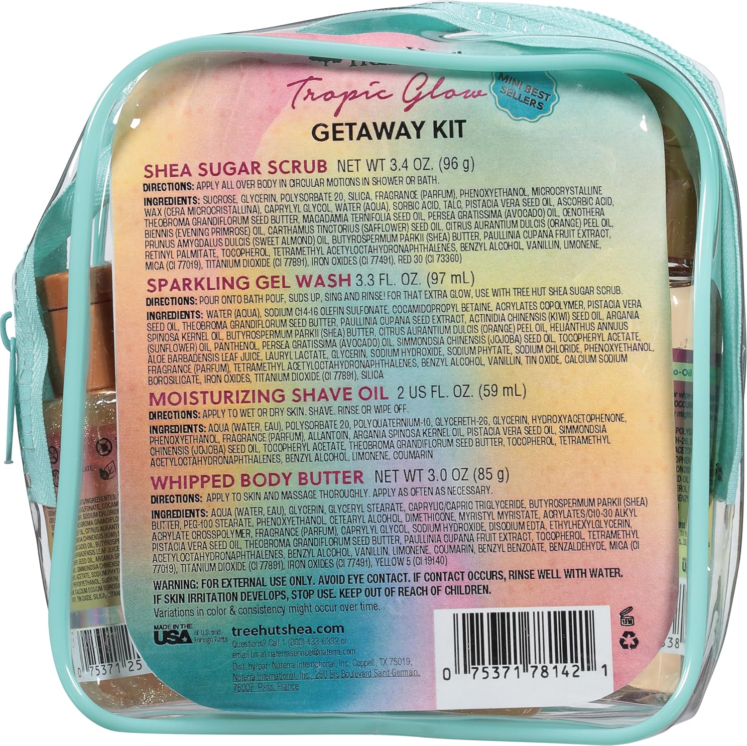 Tropical Glow Shower Set
